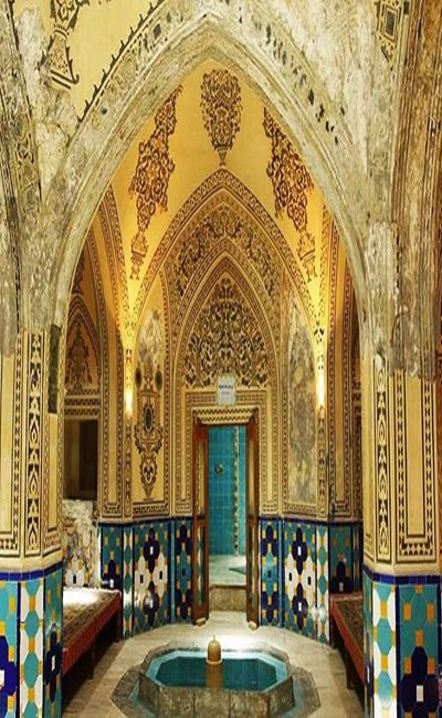 Traditional architecture of Soltan Amir Ahamd Baths
